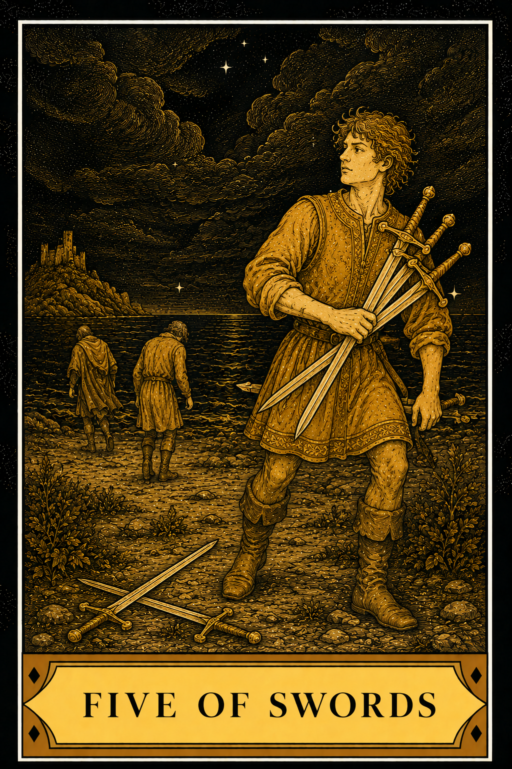 Five of Swords tarot card