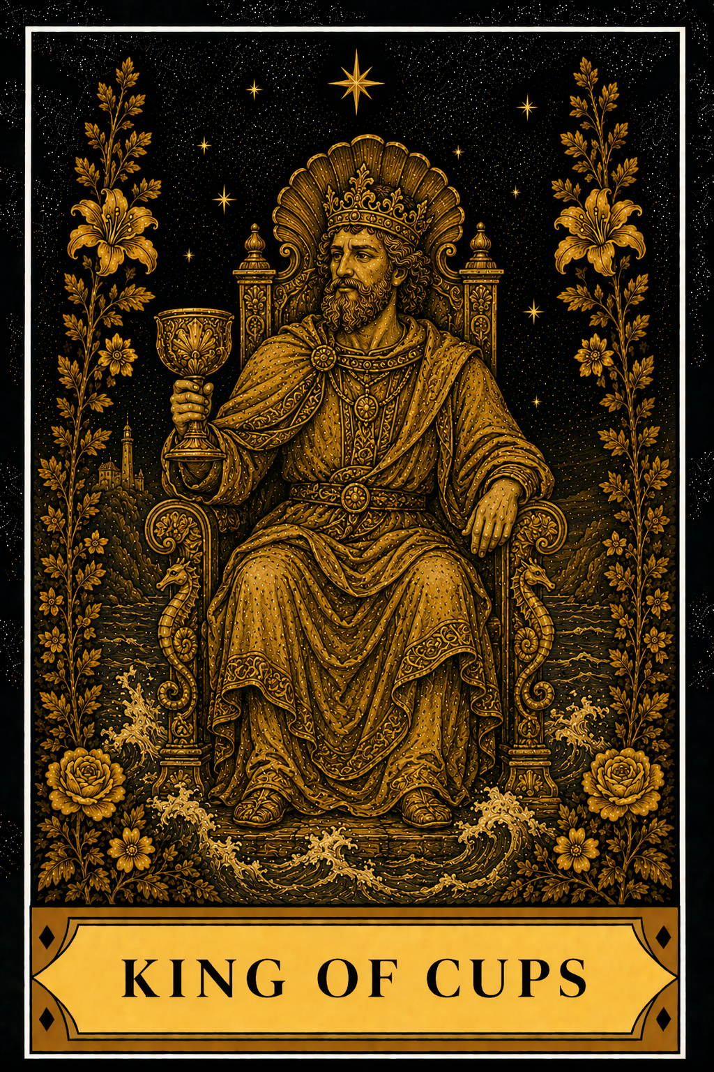 King of Cups tarot card