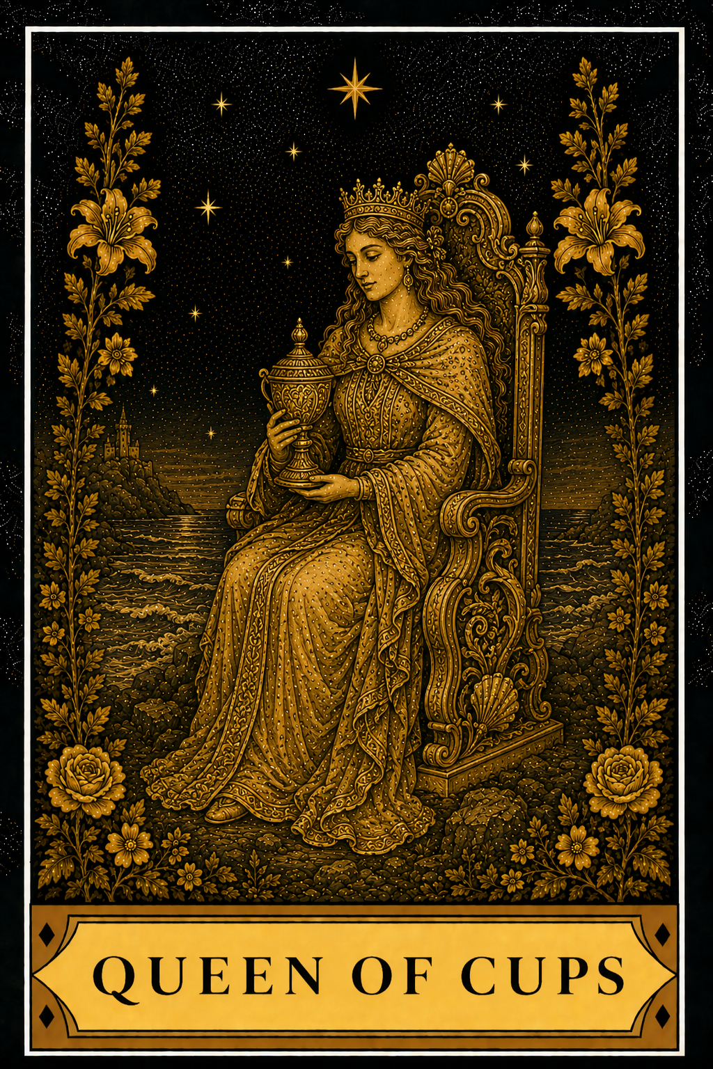 Queen of Cups tarot card