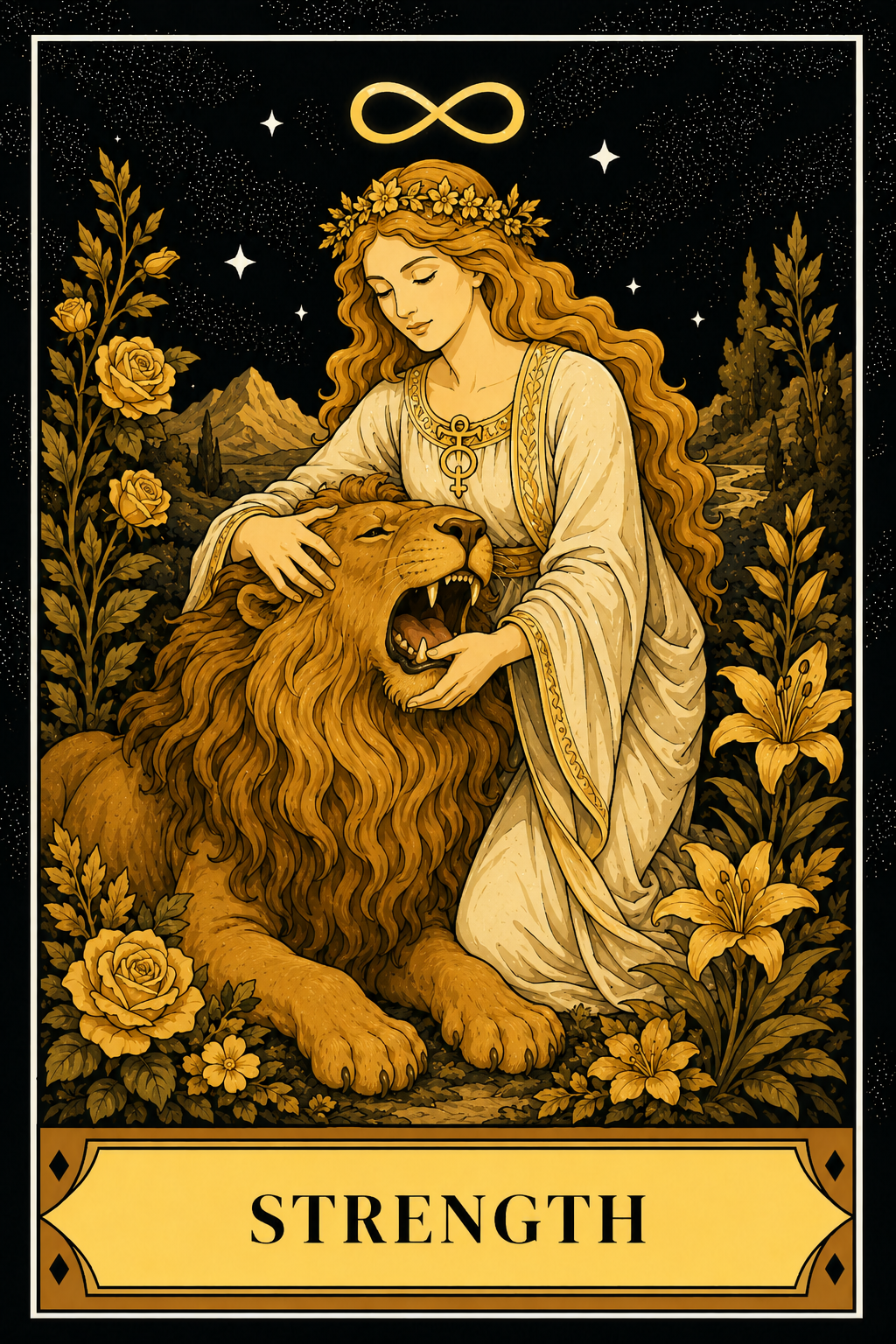 Leo tarot correspondence